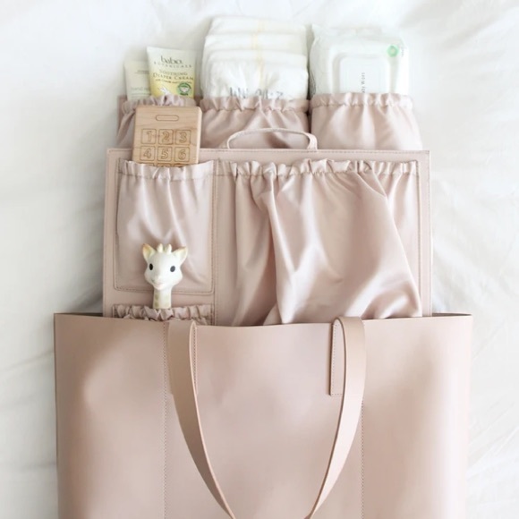 SOLD NWT Tote Savvy Bag Organizer Insert in Almond - Picture 4 of 13